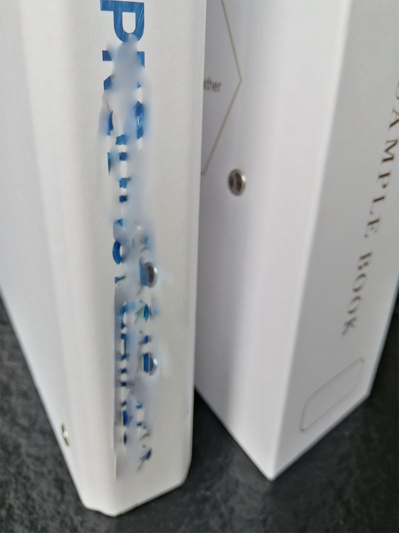 样板册的折边怎样做